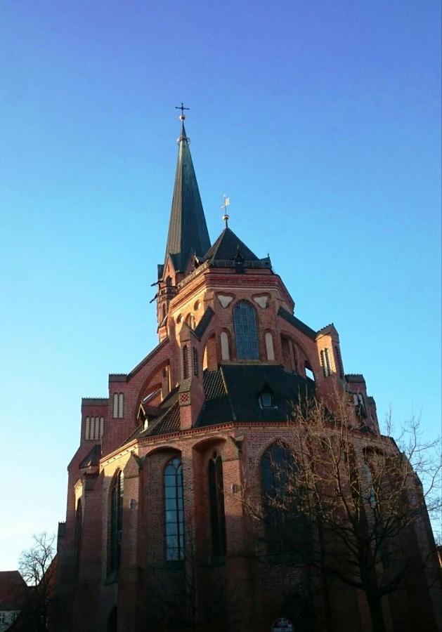 Ferienwohnung An Der Nicolaikirche Lüneburg Exteriör bild